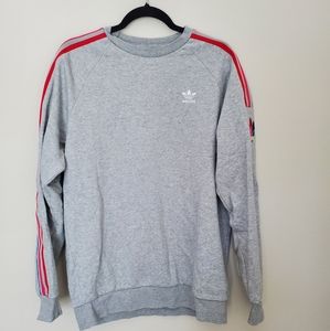Adidas Gray Adi-Color Sweatshirt Medium